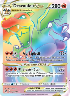 Dracaufeu VSTAR, Stars Étincelantes 174