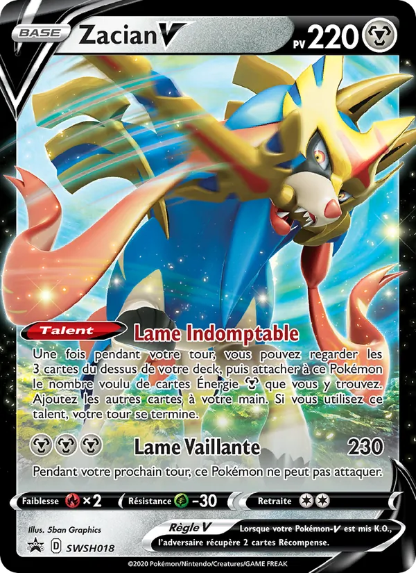 Zacian V, Promo SWSH SWSH018