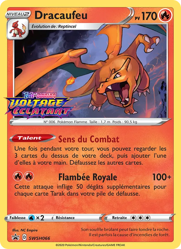 Dracaufeu, Promo SWSH SWSH066