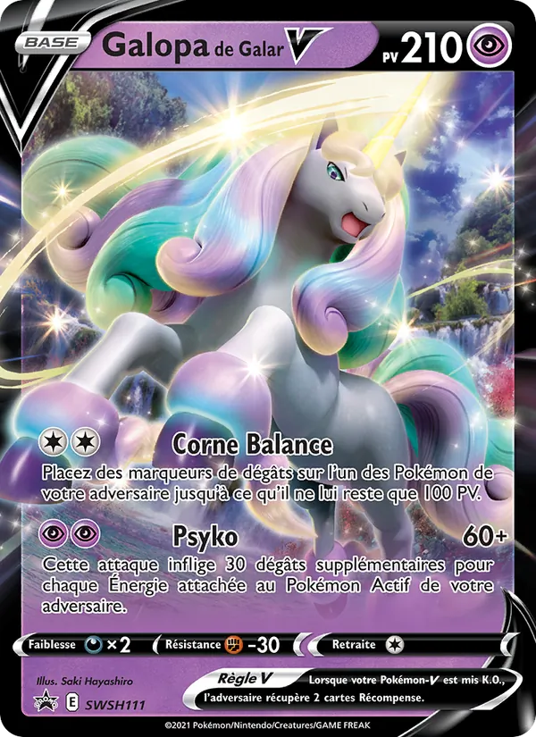 Galopa de Galar V, Promo SWSH SWSH111