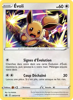 Évoli, Promo SWSH SWSH118