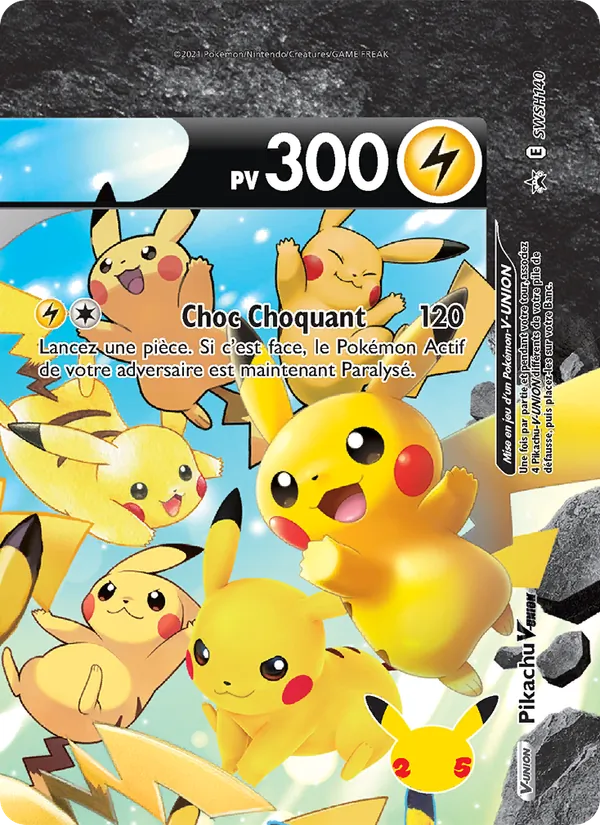 Pikachu V-UNION, Promo SWSH SWSH140