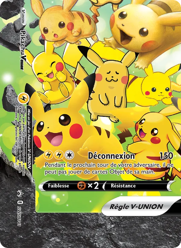 Pikachu V-UNION, Promo SWSH SWSH141