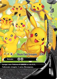 Pikachu V-UNION, Promo SWSH SWSH142