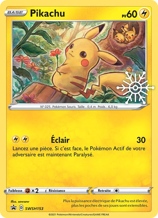 Pikachu, Promo SWSH SWSH153