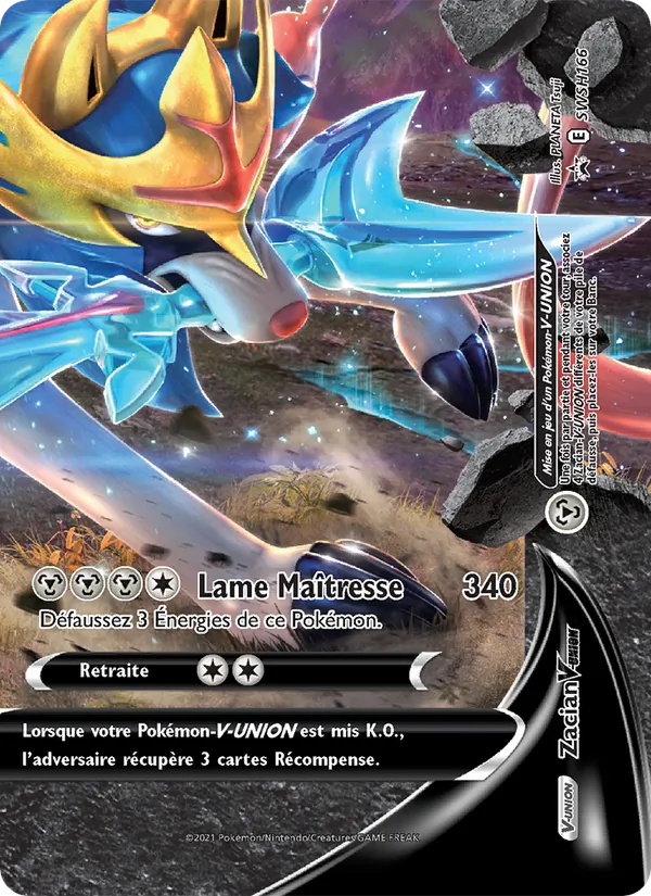 Zacian V-UNION, Promo SWSH SWSH166
