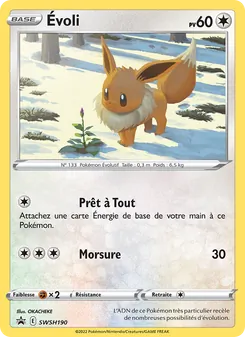Évoli, Promo SWSH SWSH190