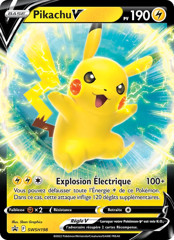 Pikachu V, Promo SWSH SWSH198