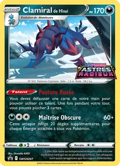 Clamiral de Hisui, Promo SWSH SWSH207