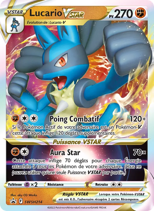 Lucario VSTAR, Promo SWSH SWSH214