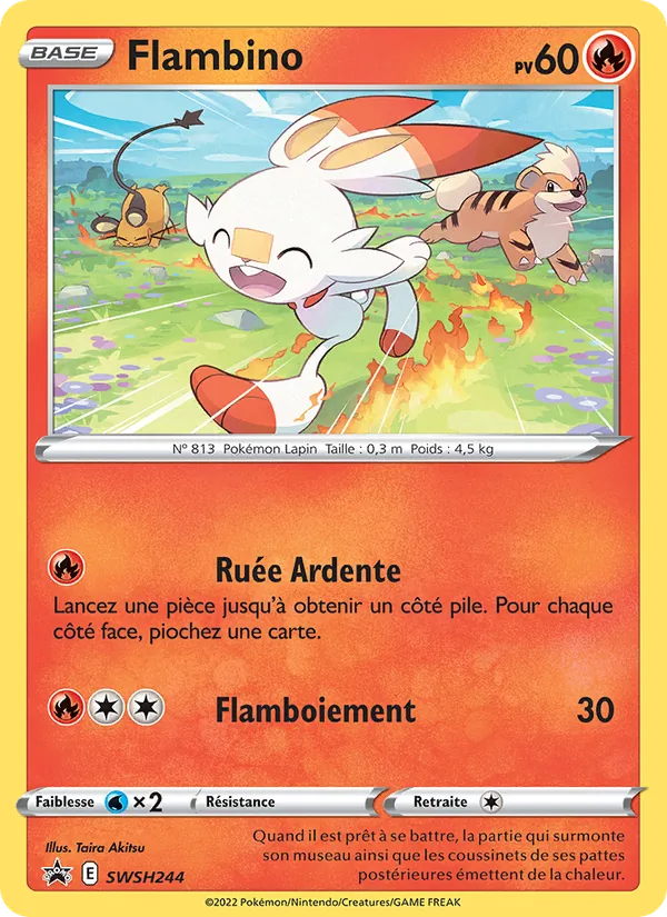 Flambino, Promo SWSH SWSH244