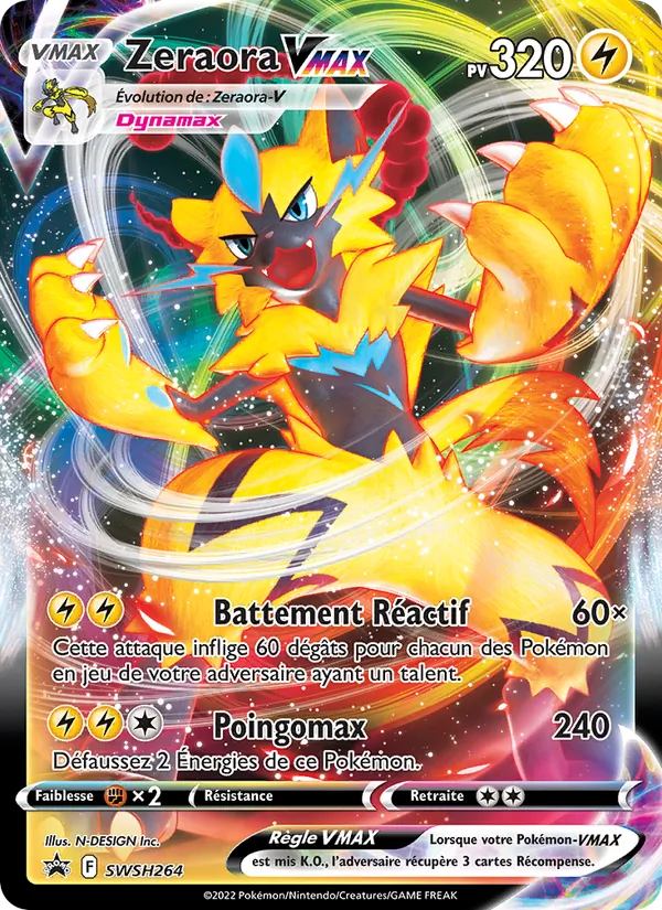 Zeraora VMAX, Promo SWSH SWSH264