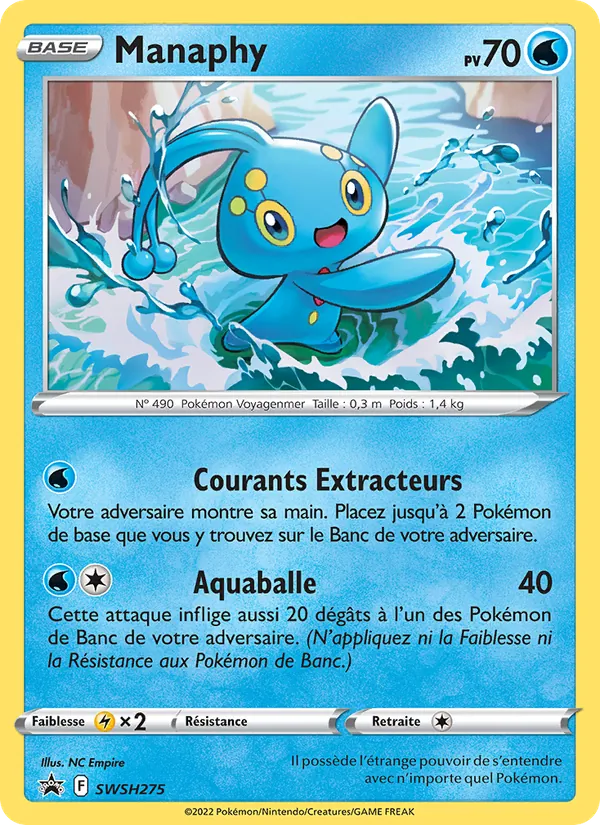 Manaphy, Promo SWSH SWSH275