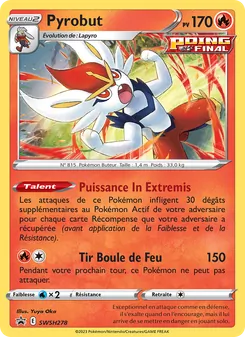 Pyrobut, Promo SWSH SWSH278