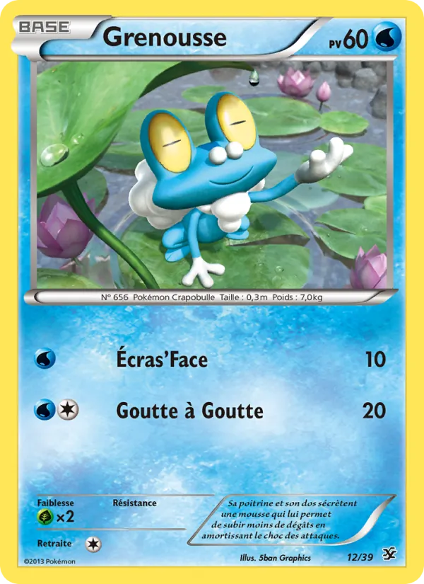 Grenousse, Bienvenue à Kalos 12