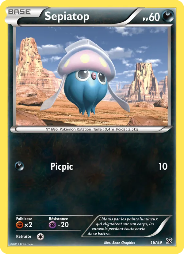 Sepiatop, Bienvenue à Kalos 18