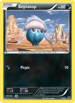Sepiatop, Bienvenue à Kalos 18