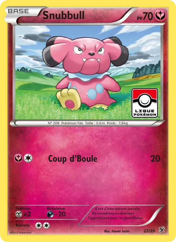 Snubbull, Bienvenue à Kalos 22