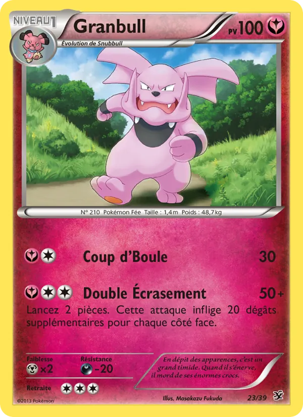 Granbull, Bienvenue à Kalos 23
