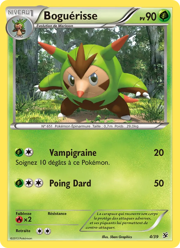 Boguérisse, Bienvenue à Kalos 4