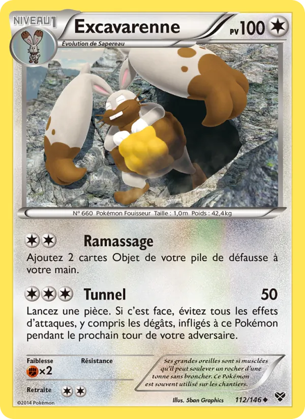 Excavarenne, XY 112