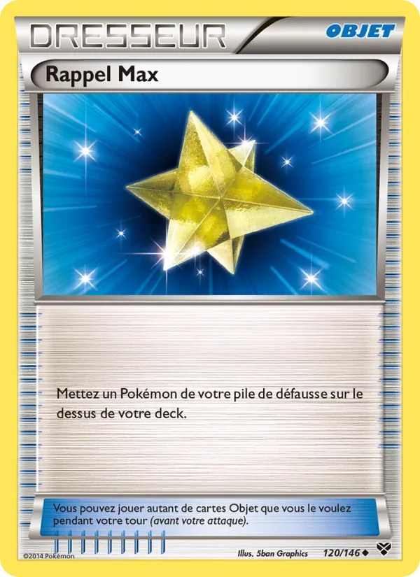 Rappel Max, XY 120