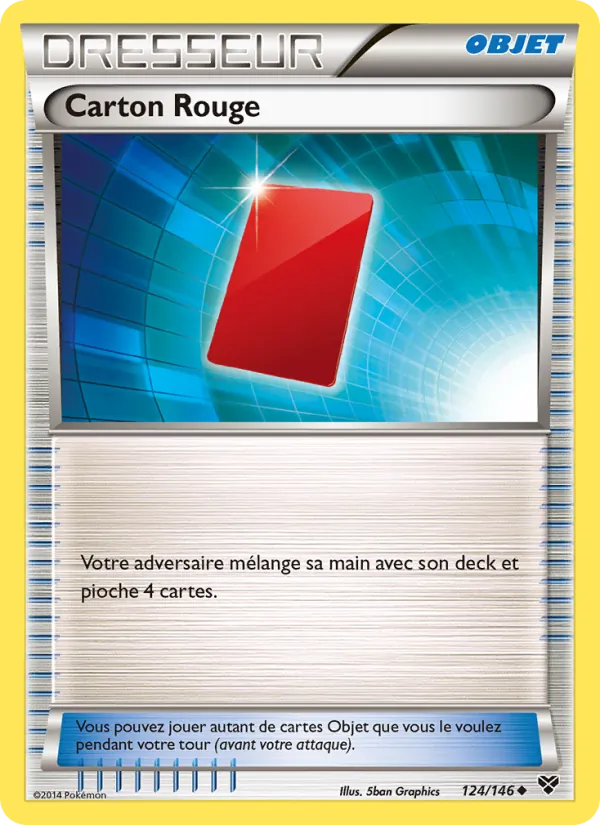 Carton Rouge, XY 124