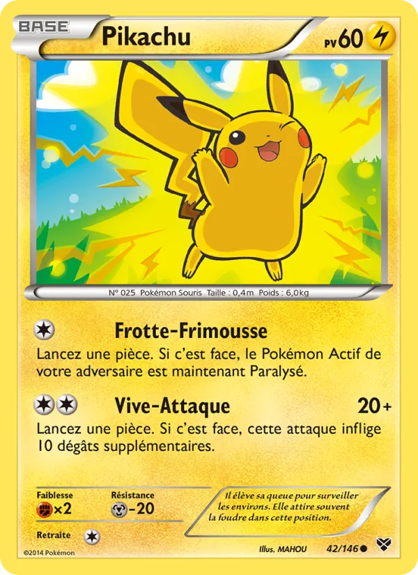 Pikachu, XY 42