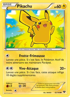 Pikachu, XY 42