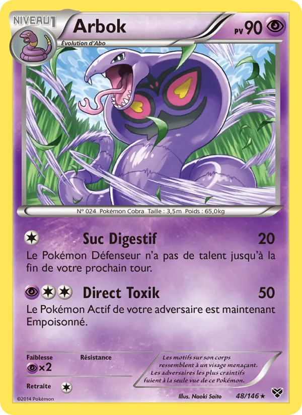 Arbok, XY 48