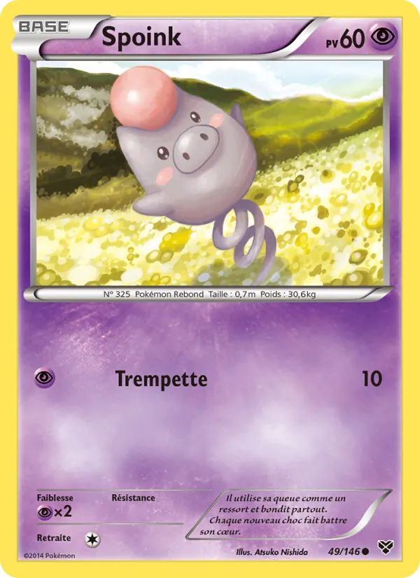 Spoink, XY 49