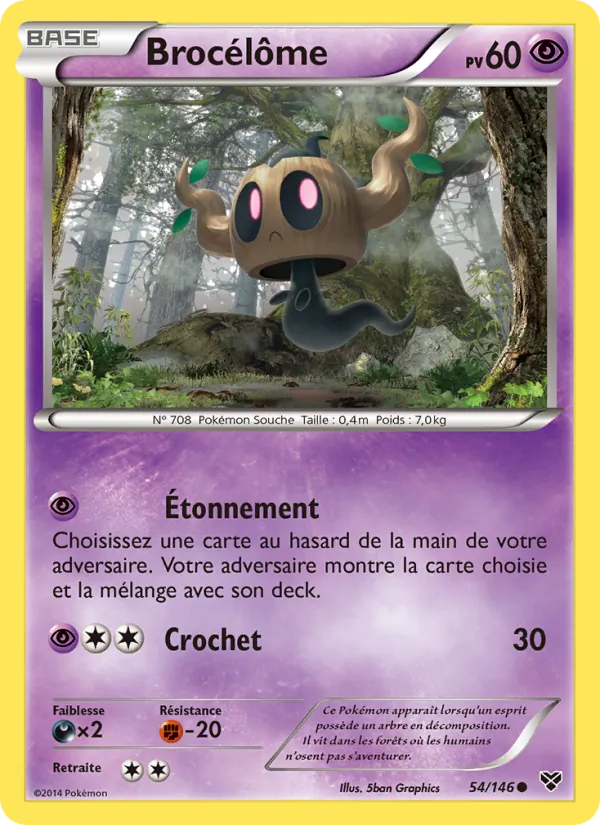 Brocélôme, XY 54