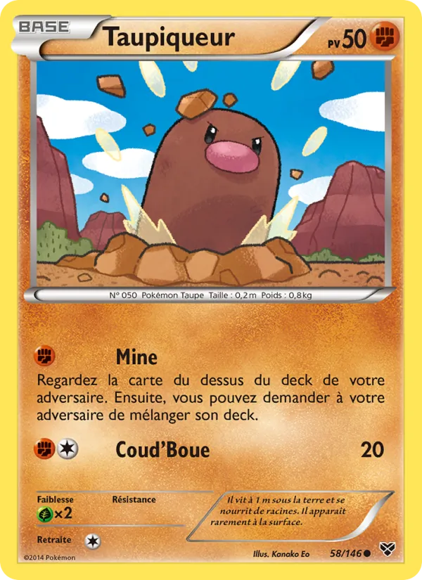 Taupiqueur, XY 58