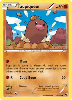 Taupiqueur, XY 58