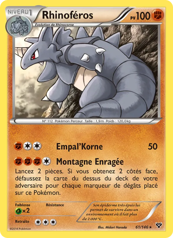 Rhinoféros, XY 61