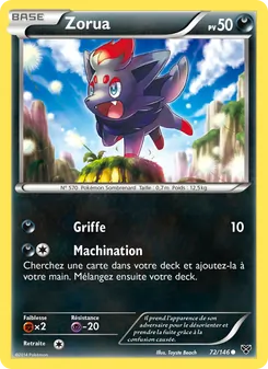 Zorua, XY 72