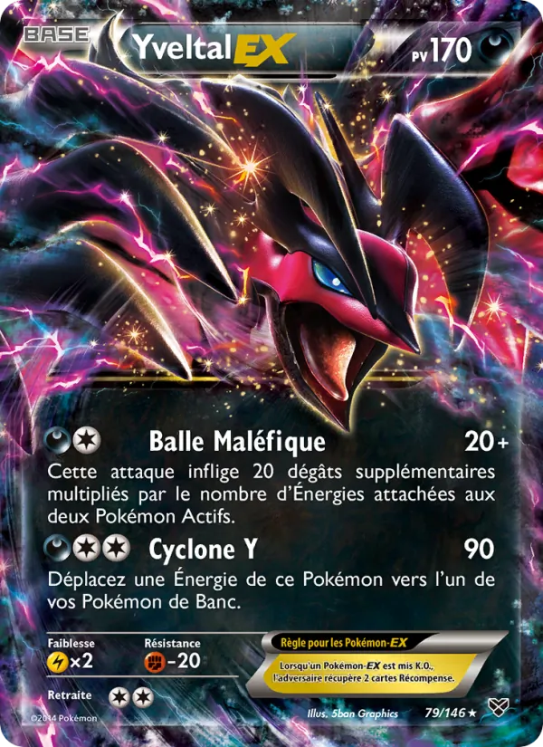 Yveltal EX, XY 79