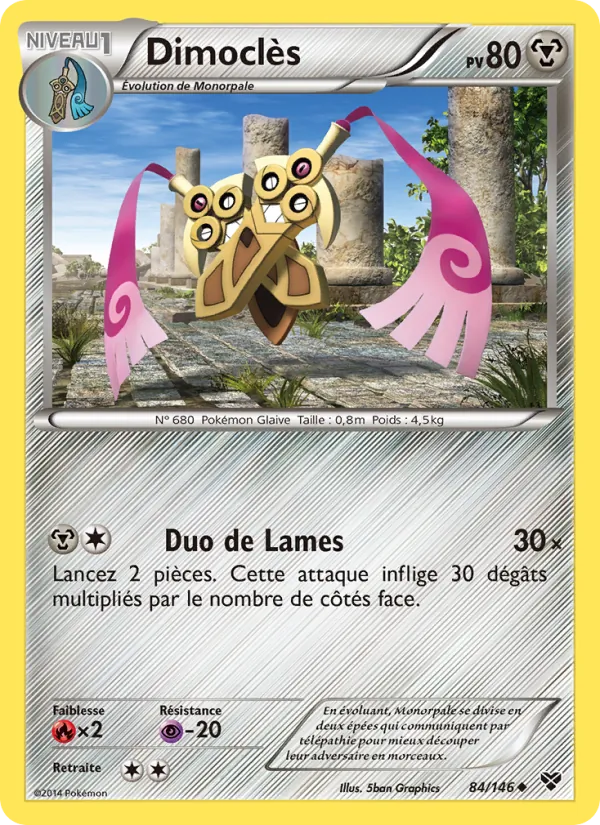 Dimoclès, XY 84