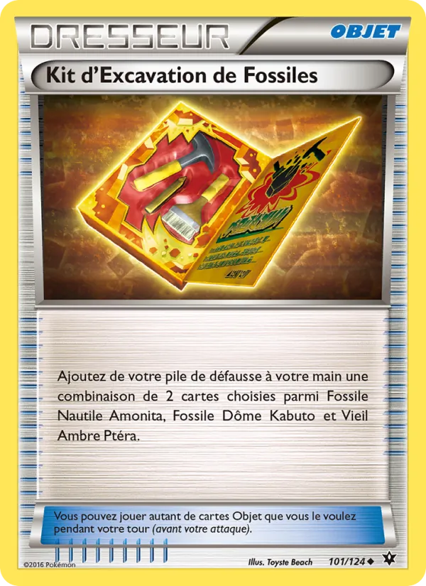 Kit d'Excavation de Fossiles, Impact des Destins 101