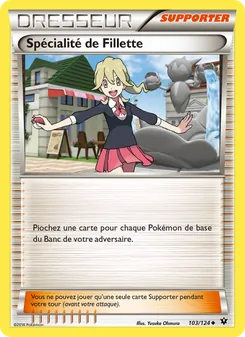 Spécialité de Fillette, Impact des Destins 103
