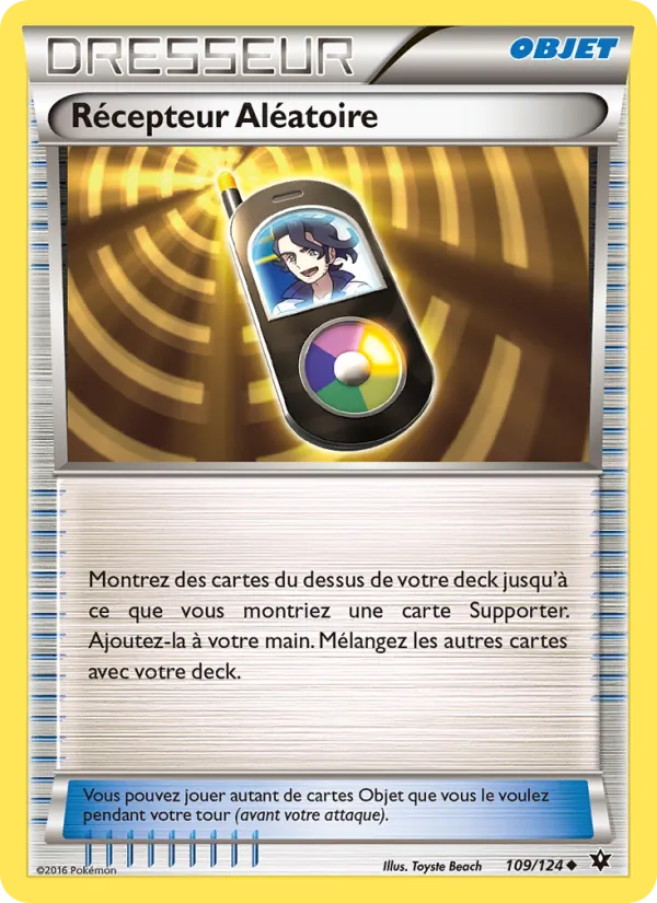 Récepteur Aléatoire, Impact des Destins 109