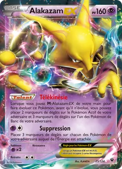 Alakazam EX, Impact des Destins 25