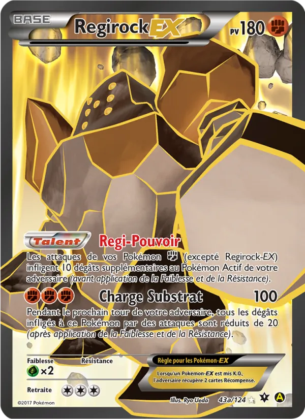 Regirock EX, Impact des Destins 43a