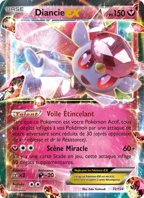 Diancie EX, Impact des Destins 72