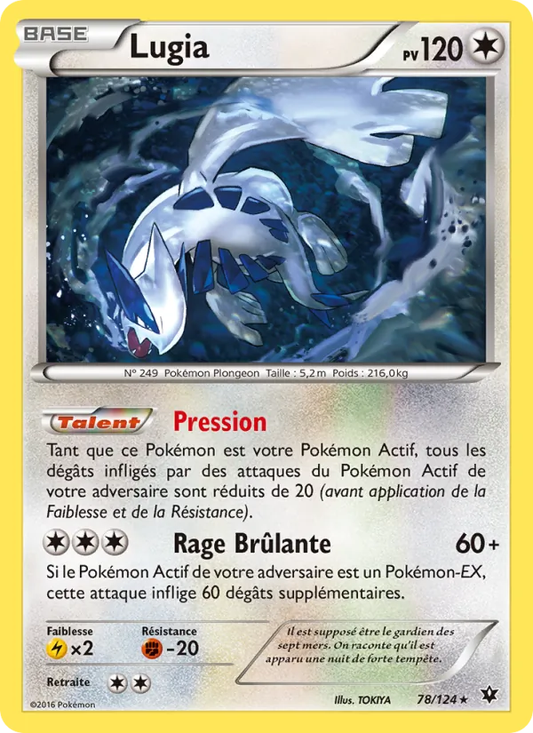 Lugia, Impact des Destins 78