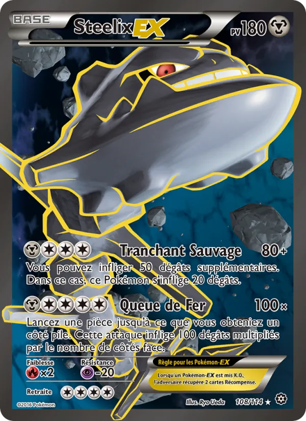 Steelix EX, Offensive Vapeur 108