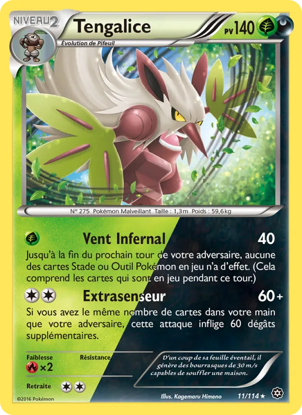 Tengalice, Offensive Vapeur 11