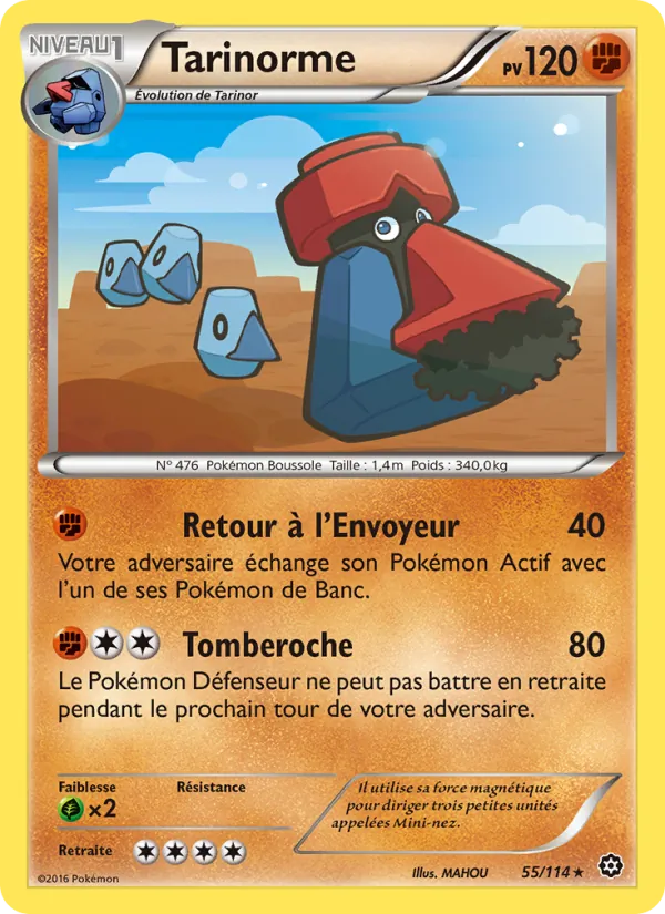 Tarinorme, Offensive Vapeur 55
