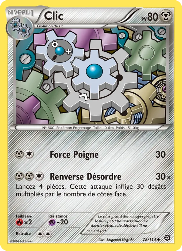Clic, Offensive Vapeur 72