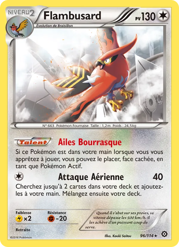 Flambusard, Offensive Vapeur 96